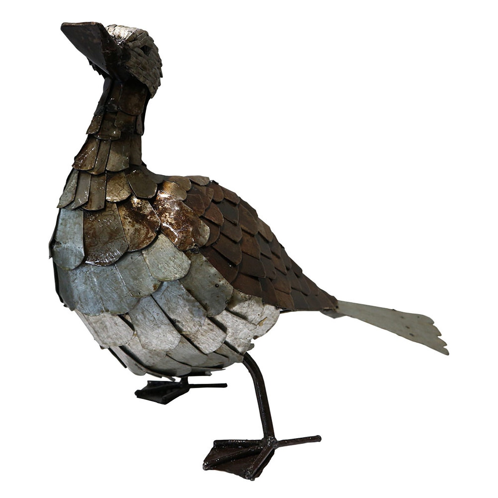 Duck Handmade 40cm Animal Metal Sculpture Art Statue for Etsy.de