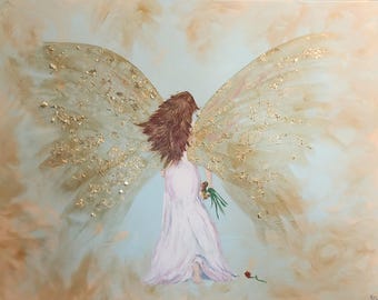 Angel Acrylic Painting Reproductions | Art Print