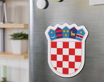 Wycinany magnes Chorwacja Magnes na lodówkę Chorwacja Magnes do użytku na zewnątrz Kuchnia chorwacka