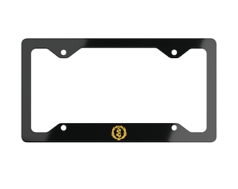 Black Eritrea License Plate Frame, Eritrean Metal License Plate Frame, Eritrea Flag, African Car Accessories, Auto Gifts