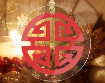 中国の繁栄のアクリル飾り、三星路の休日飾り、アジアの休日の装飾、アジアのクリスマス飾り、中国の旧正月の装飾、中国