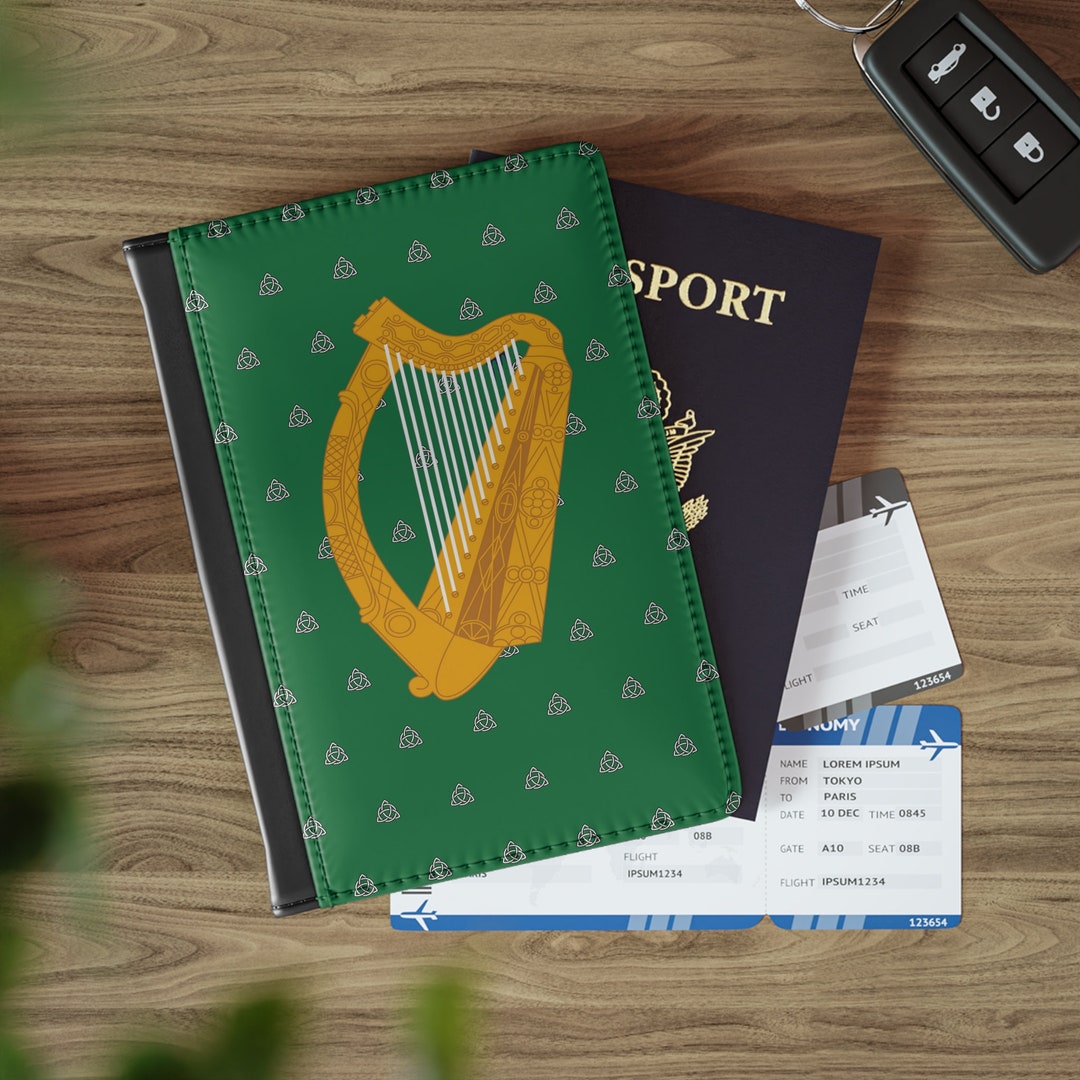 Green Ireland Passport Cover Irish Passport Cover Irish Etsy green-ireland-passport-cover-irish-passport-cover-irish-etsy
