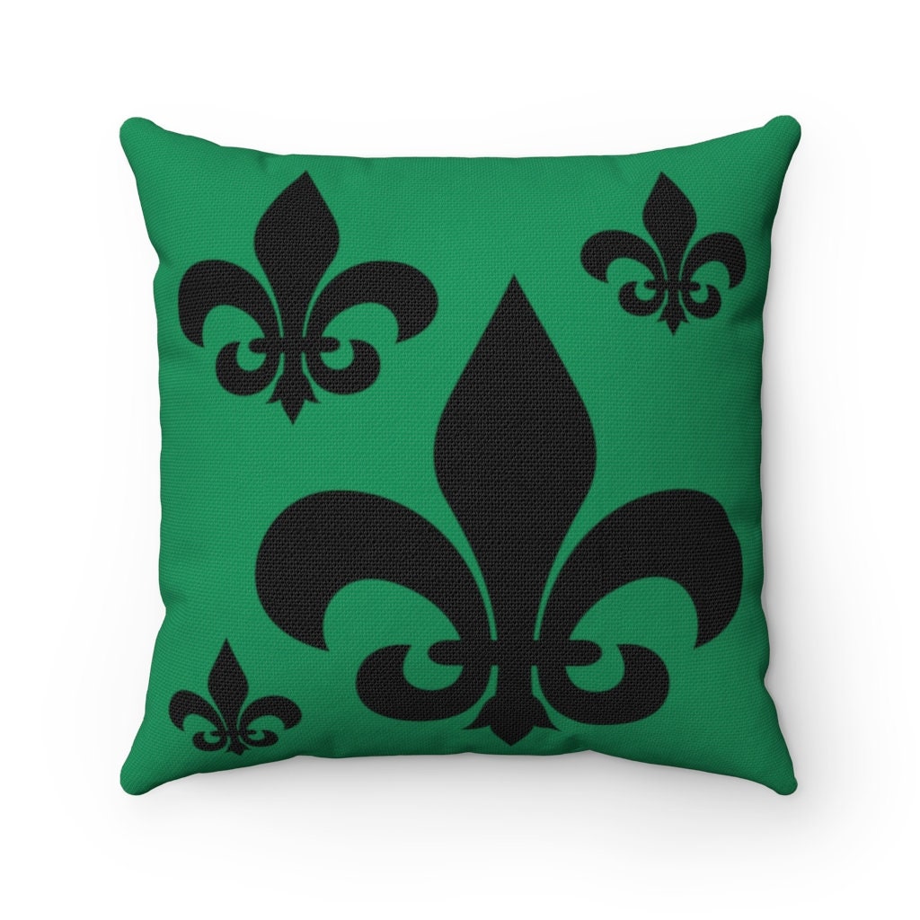fleur de lis throw pillows