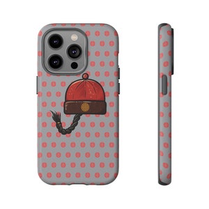 Estuche para teléfono con sombrero de comerciante chino, Lu Prosperity, regalo de cubierta de teléfono chino, accesorios Sanxing, iPhone, Samsung, Google Pixel