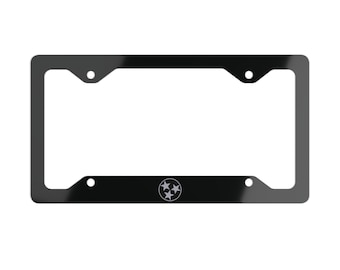 Black Tennessee License Plate Frame Tennessee Metal License Plate Frame American Car Accessories Auto Gift
