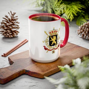 Belgium Colorful Mug 11oz 15oz Belgium Dishwasher Safe Mug Belgian Home Office Gift Belgian Coffee Mug Hot Cocoa Mug Belgium