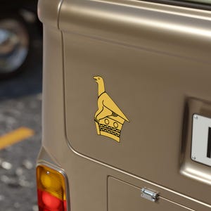 Zimbabwe Outdoor Sticker Transparent Great Bird Auto Decal Zimbabwe Vinyl Decal Zimbabwe Auto Gift
