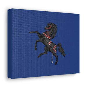 Papier peint Galerie de la Pennsylvanie, impression de galerie de toile de Pennsylvanie, étalon drapeau de la Pennsylvanie, art mural américain, cadeau Penn, Pennsylvanie Etats-Unis