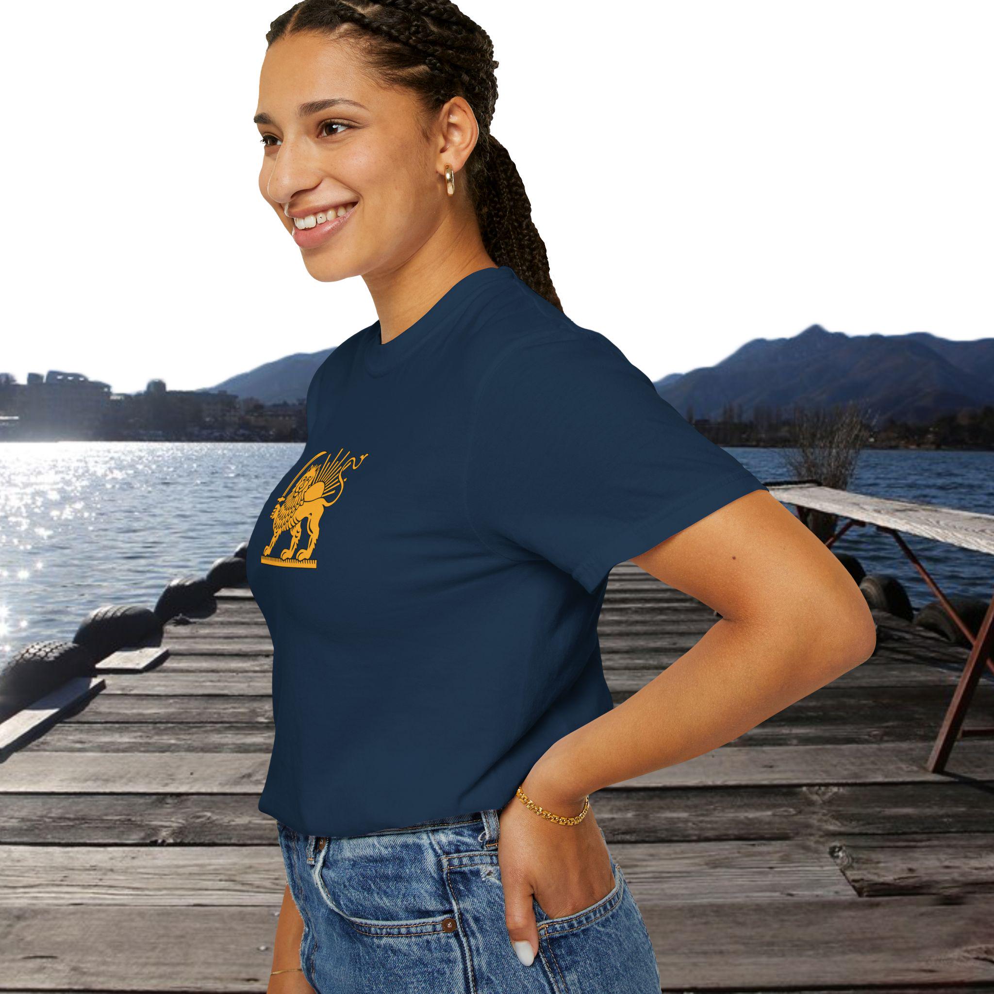 Persia Unisex Tshirt Persia Unisex Cotton Shirt Persian Lion T