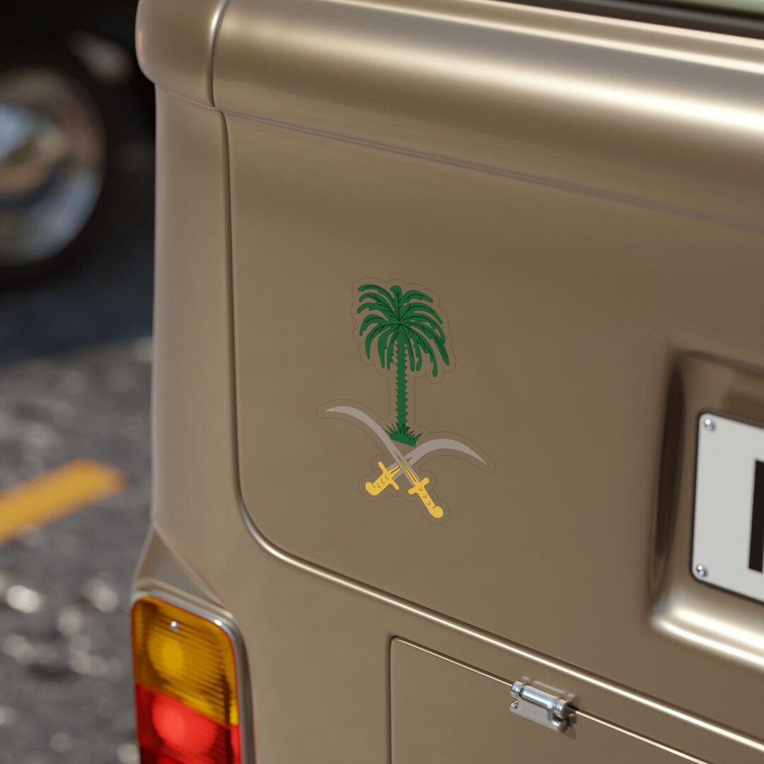 Saudi Arabia Outdoor Sticker Transparent Saudi Arabia Auto Decal Saudi ...