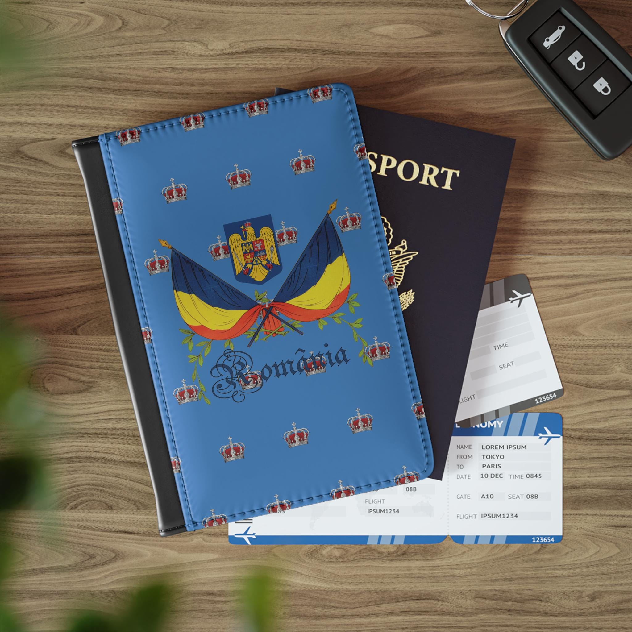 British Grown Romanian Roots UK Romania Flags Tree PopSockets