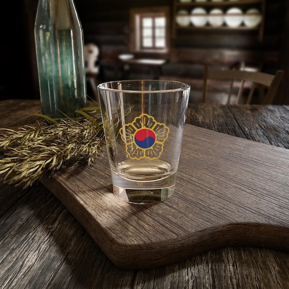 South Korea Shot Glass 1.5oz Korean Shot Glass Dishwasher Safe Wine and  Spirits Collectible Gift Korean Home Bar Decor - Etsy