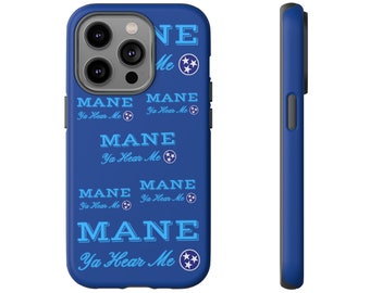 Tennessee Mobile Phone Case | Memphis Slang | iPhone Samsung Google Pixel | Mane Ya Hear Me | USA - 'Round Town Blue