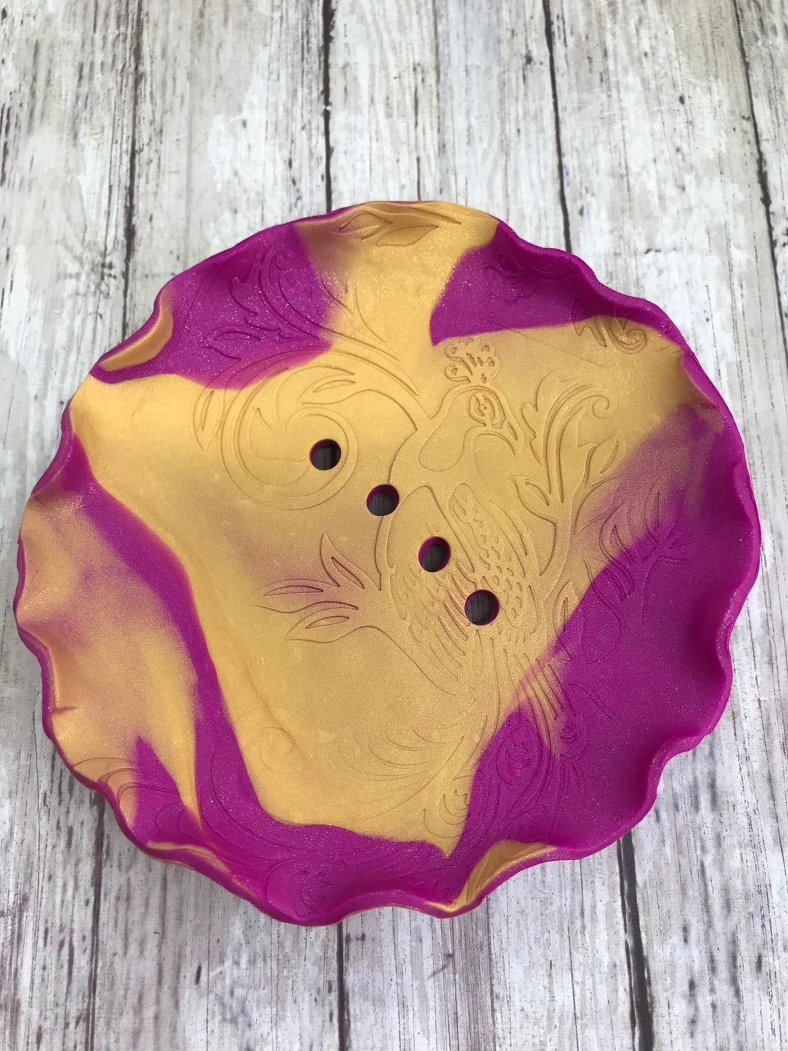 Handmade Polymer Clay Soap Dish Etsy