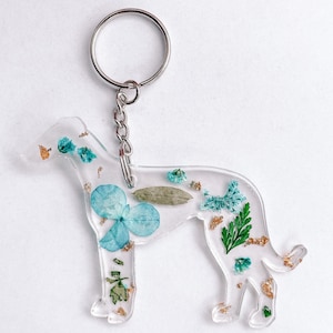 Greyhound Keychain, Whippet keychain, Italian Grayhound, cute gift ideas, puppy, dog lover, gifts for dog lovers, resin keychain