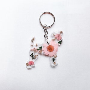 Airedale Keychain, Airedale Terrier keychain, cute gift ideas, puppy, dog lover, gifts for dog lovers, resin keychain, airedale terrier