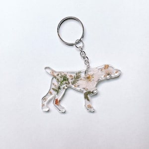 German Shorthaired Pointer, German Shorthair Pointer, Pointer dog, Pointer keychain, German Shorthaired Pointer Keychain, GSP, Dog mama