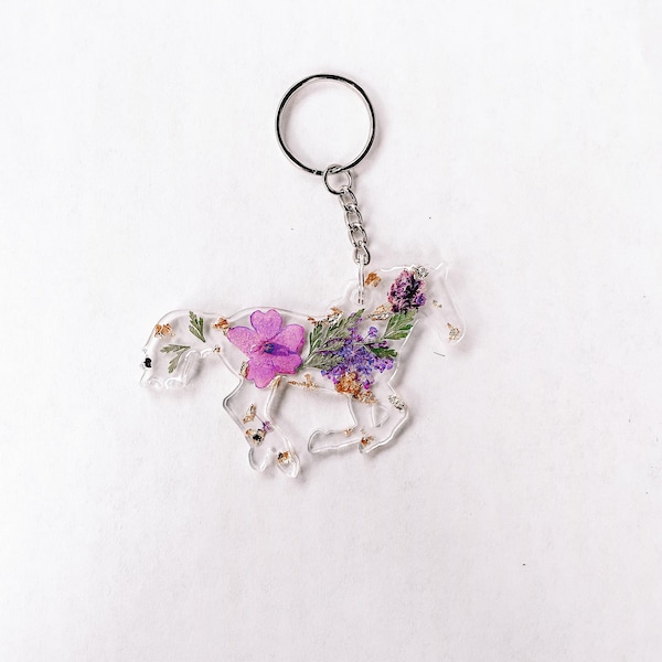Horse Keychain Etsy