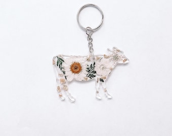 Cow keychain, Cow, Cow keychains, Cow mom, Cow mama, Cow lover, Gift ideas, farm animal, farm keychain, farmer, cows, cute gift, animal