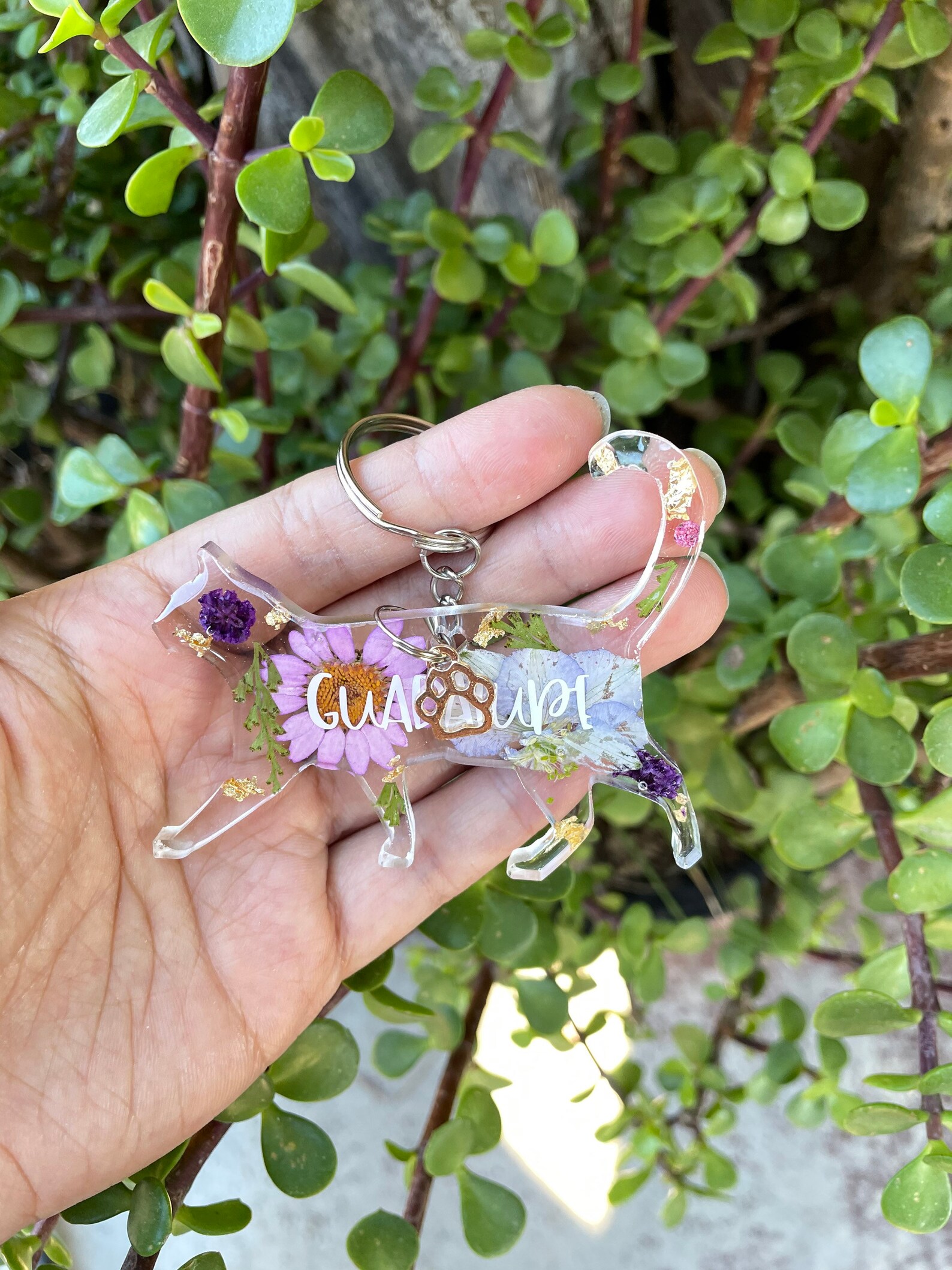 Cat Keychain Resin Keychain Cat Mom Cat Lover Cute Gift Etsy