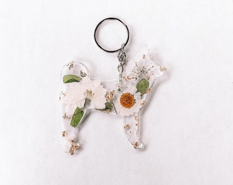 Shiba Keychain, Akita Keychain, Jindo Keychain, Shiba mom, Shiba mama, Akita mom, Jindo mom, cute gift, dog mom, dog mama, gift ideas