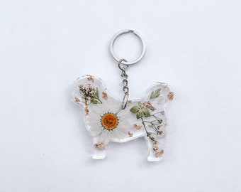 Shih Tzu keychain, Shih tzu short hair, shihtzu keychain, shitzu keychain, shihtzu mom, shih tzu mama, dog mama, dog mom, cute gift