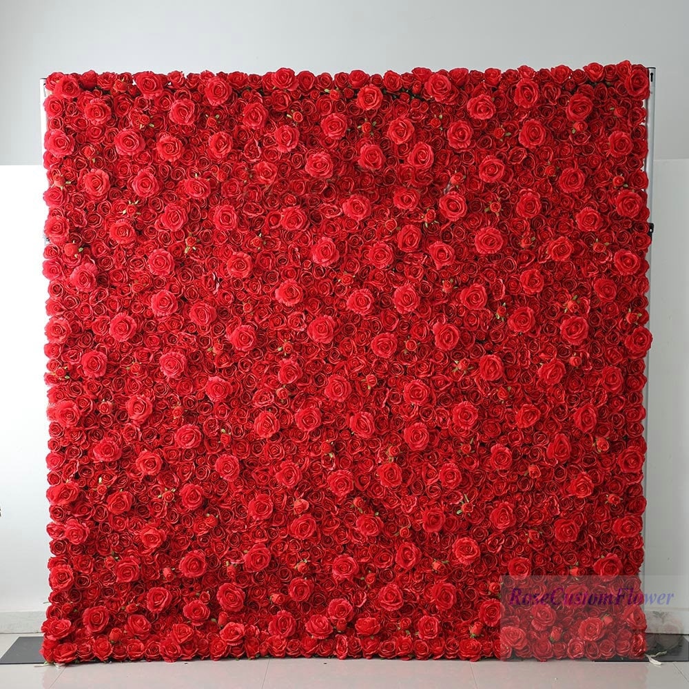 Custom Noble Purple Flower Wall Backdrop Artificial Flower Etsy UK