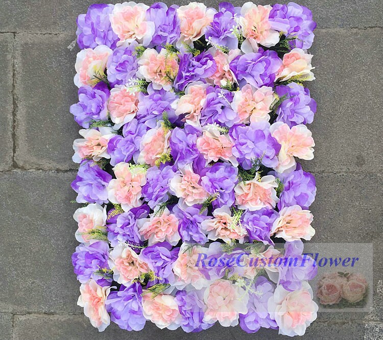 Cherry Pink Flowers Wall Background Baby Pink Floral Wall Etsy