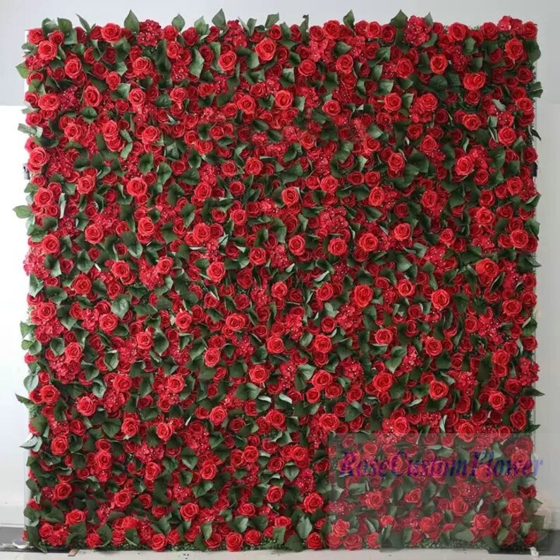 Pink Flower Wall Backdrop Panel for Party Birthday Decoration Etsy