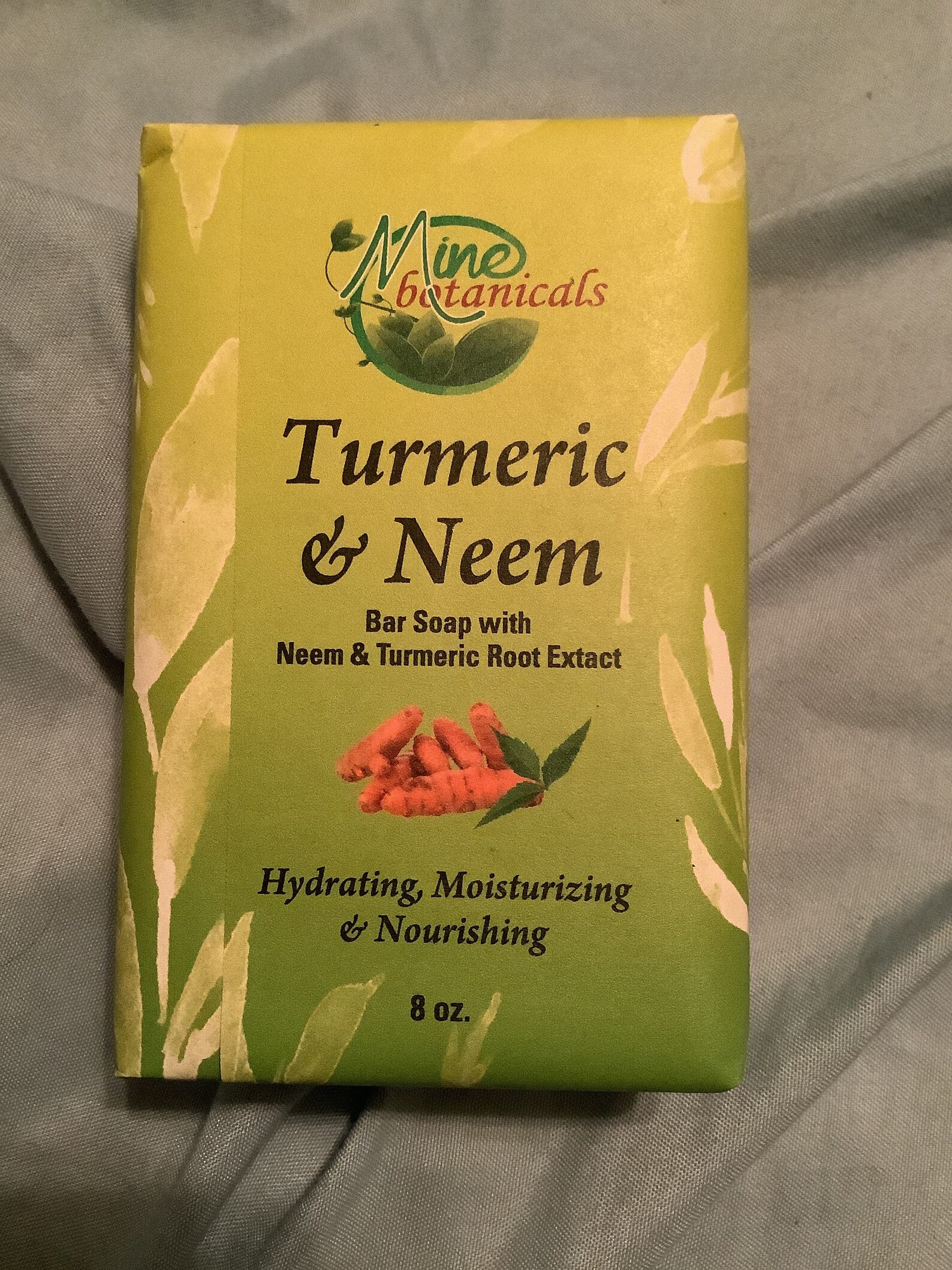 Turmeric and Neem Bar Soap Etsy