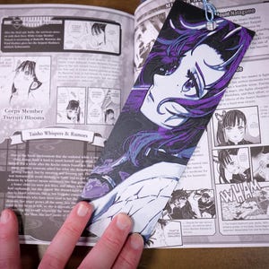 Shinobu Bookmark | Demon Slayer Bookmark | 3D Printed Anime Page Holder | Bookworm Gift | Anime Manga Bookmark | Reading Accessories