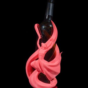 Ballet Wine Holder | 3D Printed Decorative Wine Stand | Artistic Tabletop Display for Home Decor