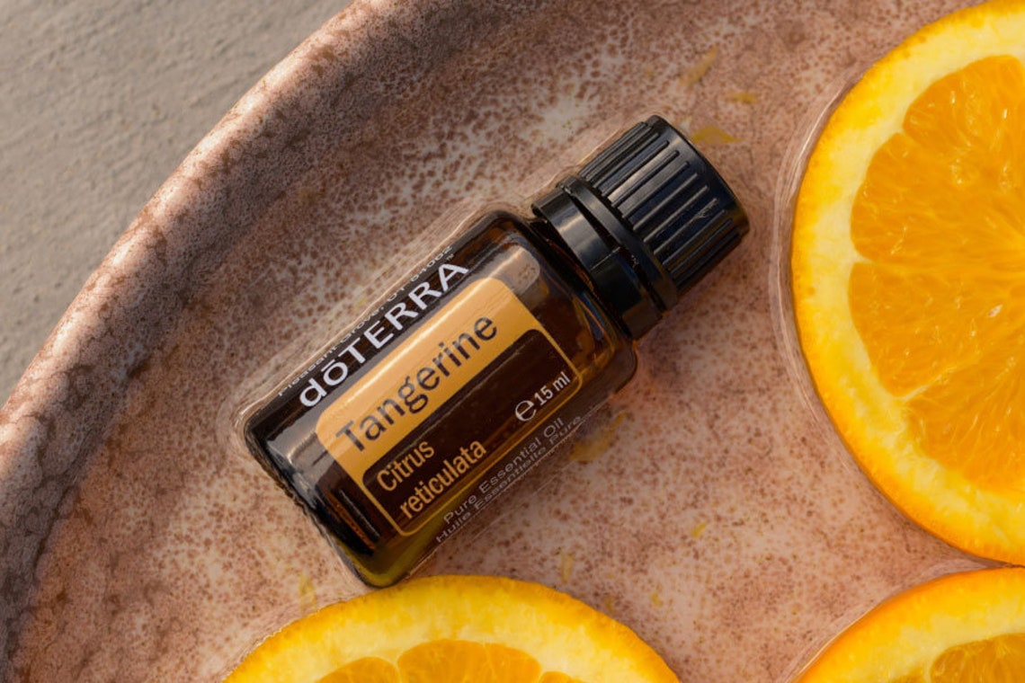 Doterra Tangerine Essential Oil 15 Ml Bottle | Etsy