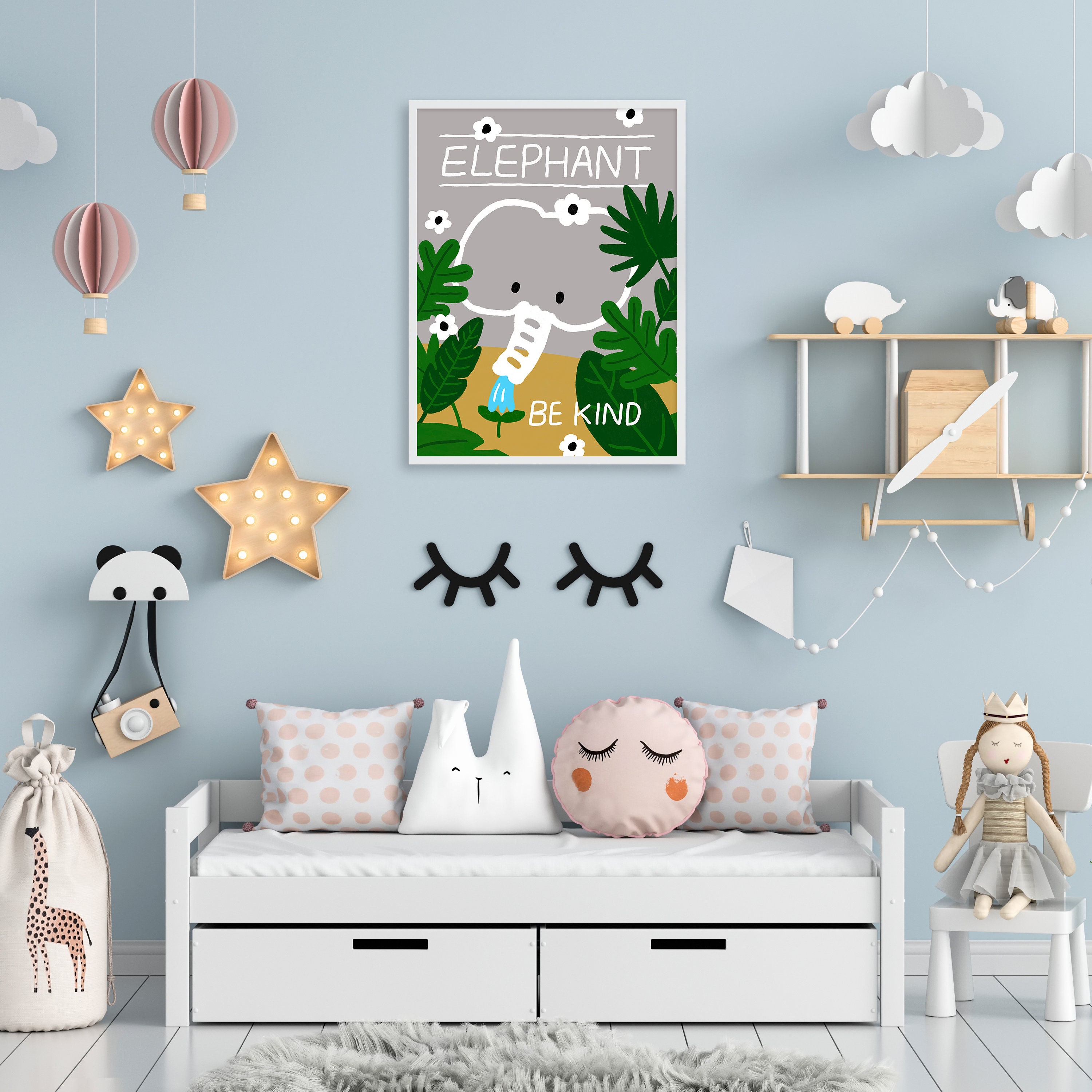 Animal Print / Nursery Animal Prints / Animal Printable Wall Etsy