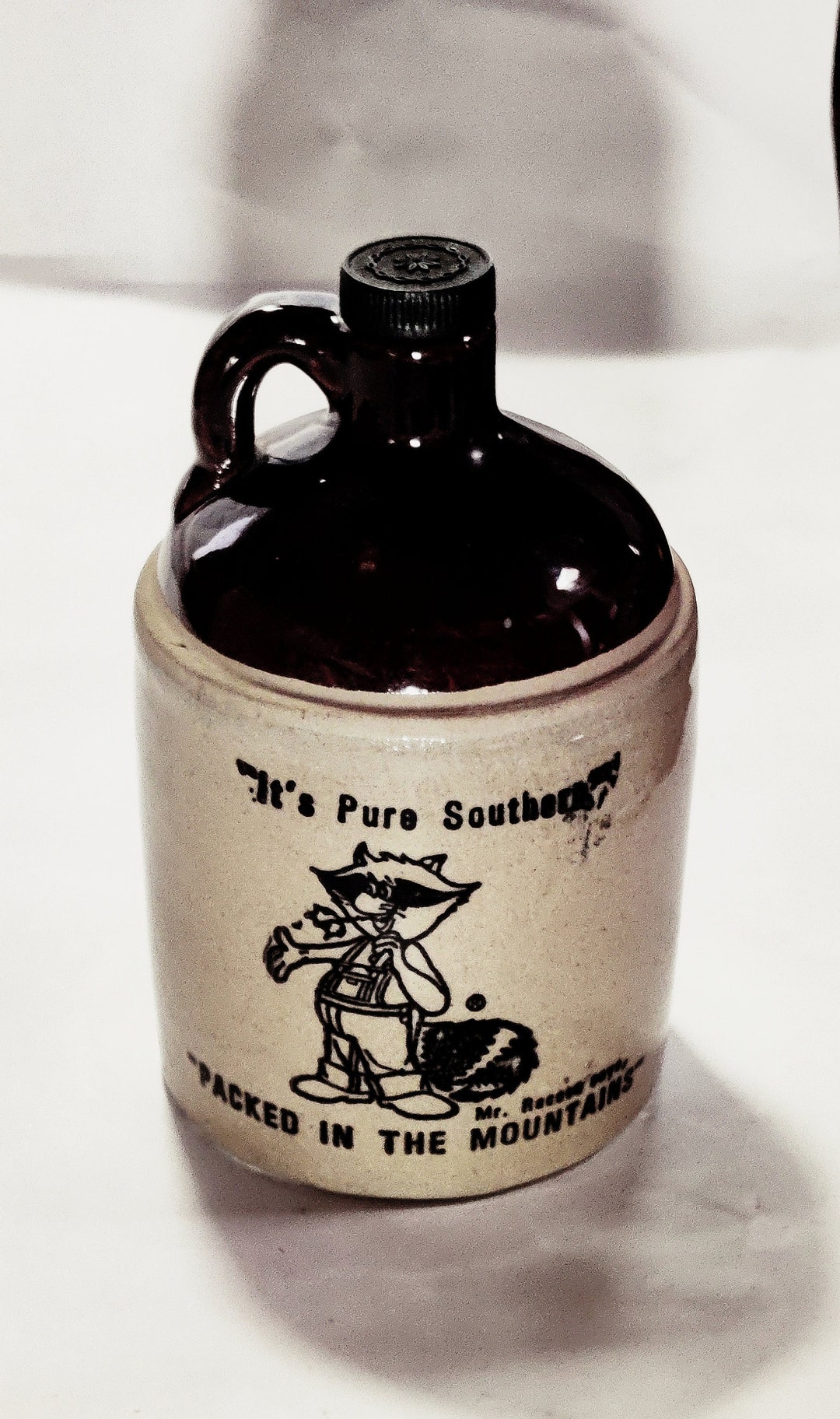 Raccoon Mountain Syrup Crock 1960s Alabama - Etsy