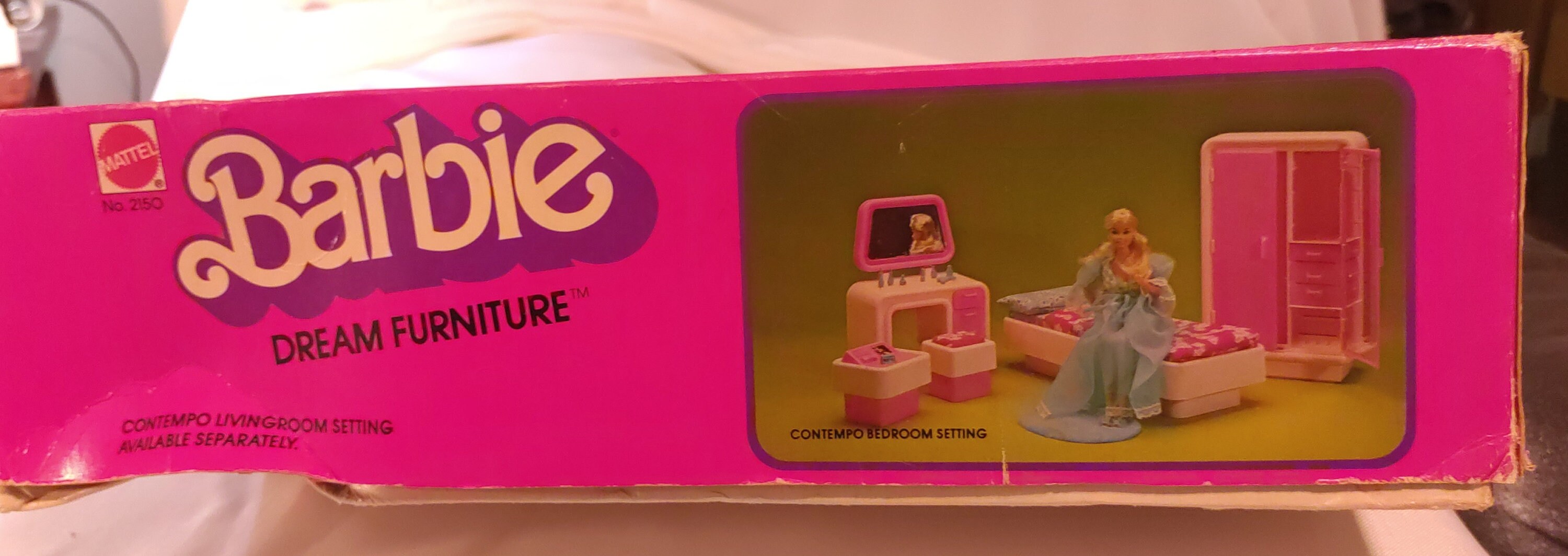 1977 Mattel Vintage Barbie Dream Furniture Bedroom New in Box - Etsy
