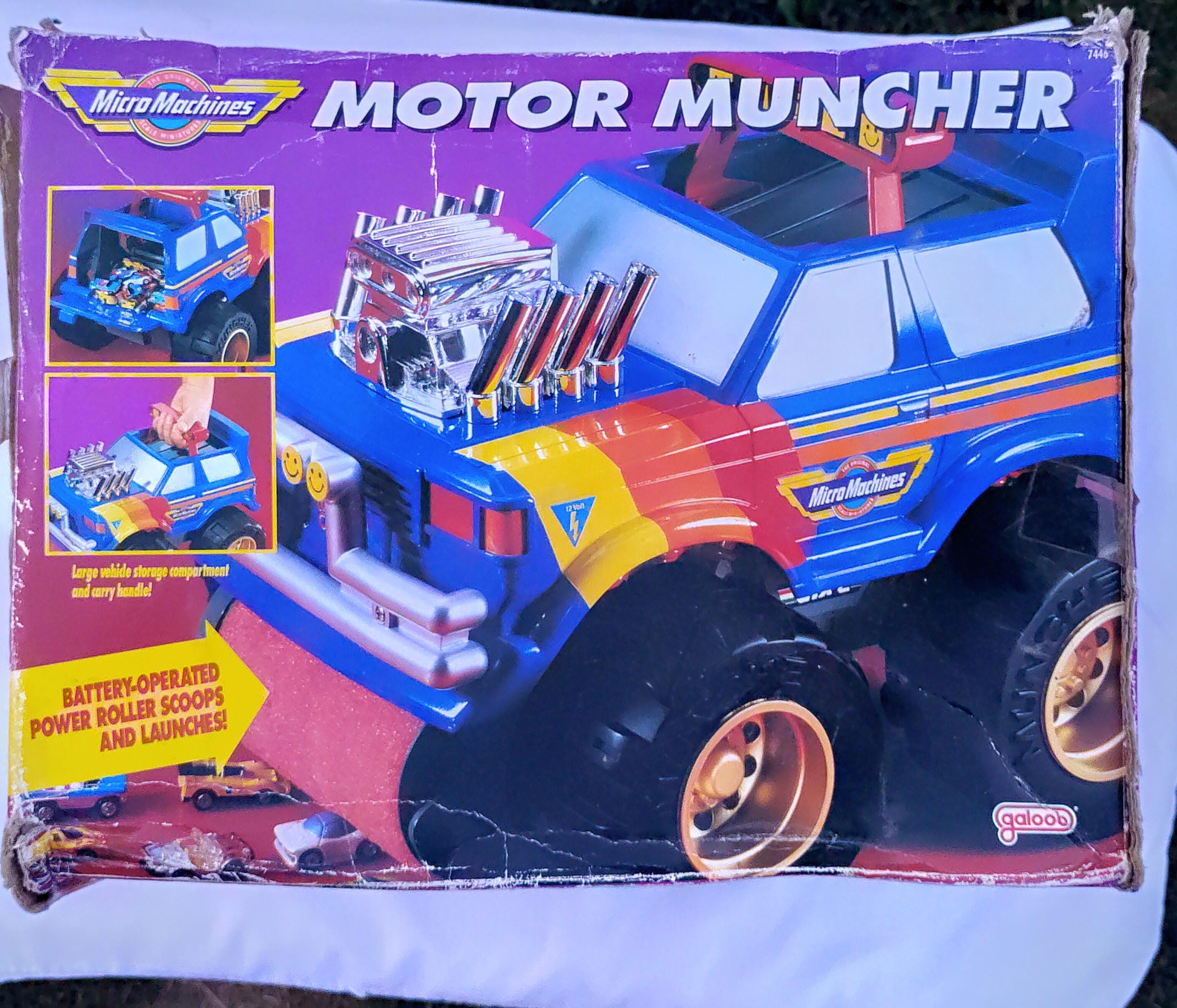 ミニカー michmach Vintage Micro Machines Motor Muncher New in Box - Etsy