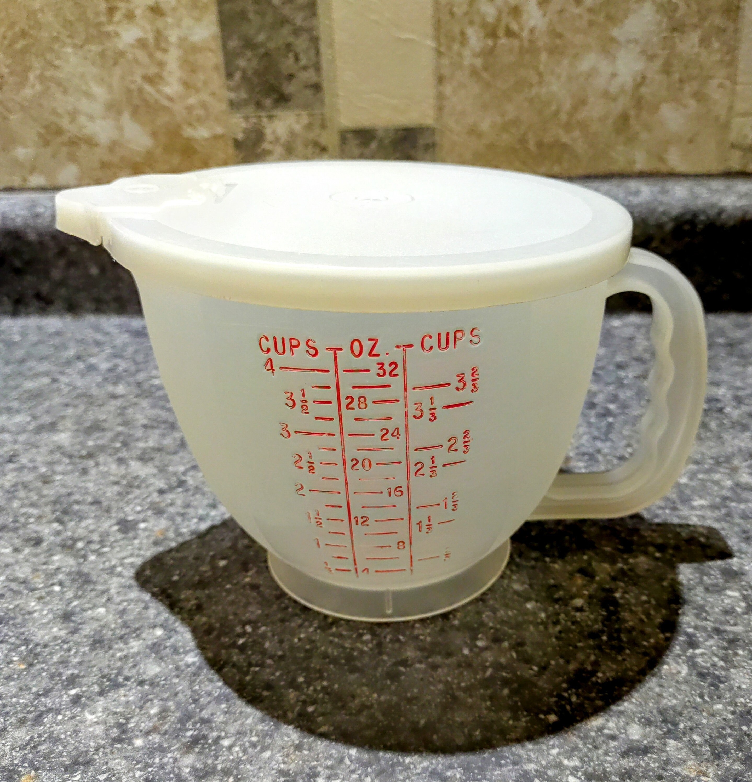 Norpro 2 Cup Capacity Adjustable Measuring Cup - For Liquids or