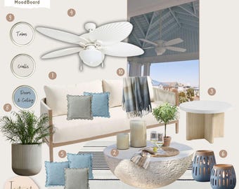 Online Patio Decor Mood Board: Click-to-Buy Shopping List (PDF)