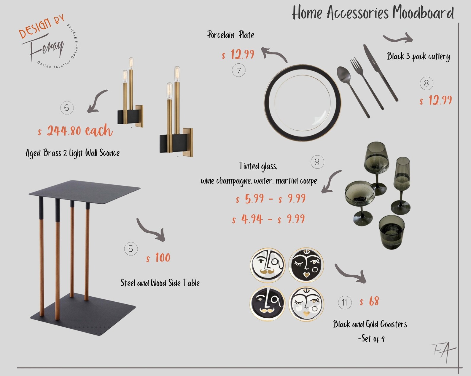 Accessories and Styling Online Interior Design Decoration | Etsy