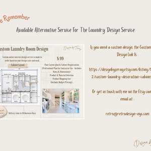 Elevate Your Laundry Space! Online Interior Design Services for Stylish