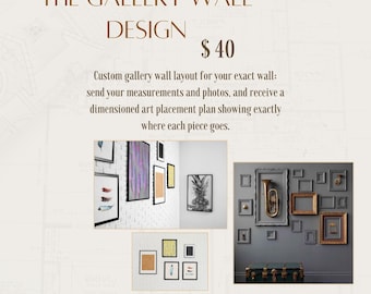 Servicio de diseño de interiores digital para galerías de fotos personalizadas (archivo digital).