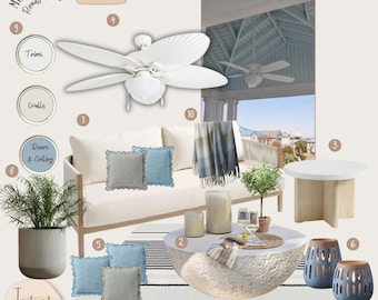 Online Patio Decor Mood Board: Click-to-Buy Shopping List (PDF)