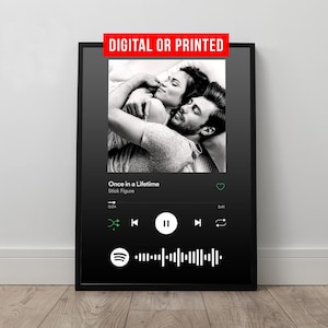 Custom Album Cover Poster Canvas Print Custom Wall Art Personalized Music App Poster Birthday Gift for Friend Album Cover Favourite Album