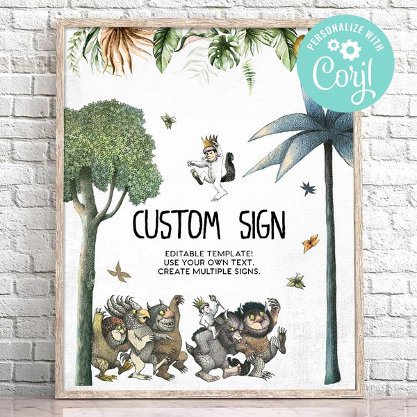 Let the Wild Rumpus - Etsy