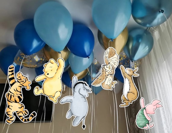 Winnie The Pooh Gift Pooh Bear Piglet Keychain Decor Party Suppiles - When Life Throws You a Rainy Day, Play in The Puddles Inspirational Gifts