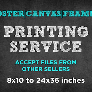 Wall Art Printing Service, Print My Poster, Custom Canvas Print with Frame, Print My Picture, Custom Framed Print with Mount