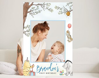 Winnie the Pooh Themed Photo Booth Props Instant Download - Etsy