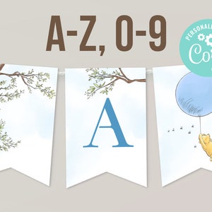 Printable Banner Letters Baby Shower Boy Decoration Classic - Etsy