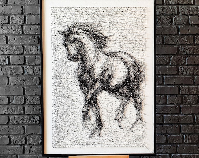 MADE TO ORDER Horse String Art - Etsy